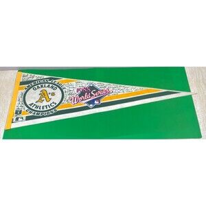 1988 Oakland Athletics A's American League Champions World Series Pennant MLB